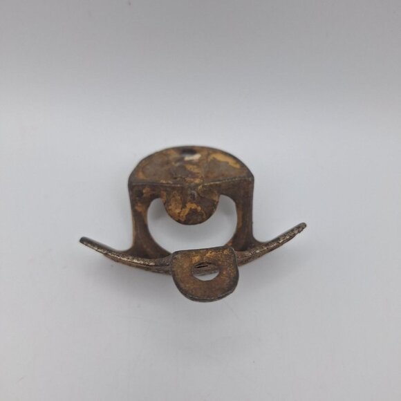 Coca Cola Bottle Opener Metal Vintage Painted Yellow 3 Inch Cast Iron Starr X - Picture 10 of 12